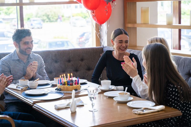 Birthday celebration event at Chuys restaurant